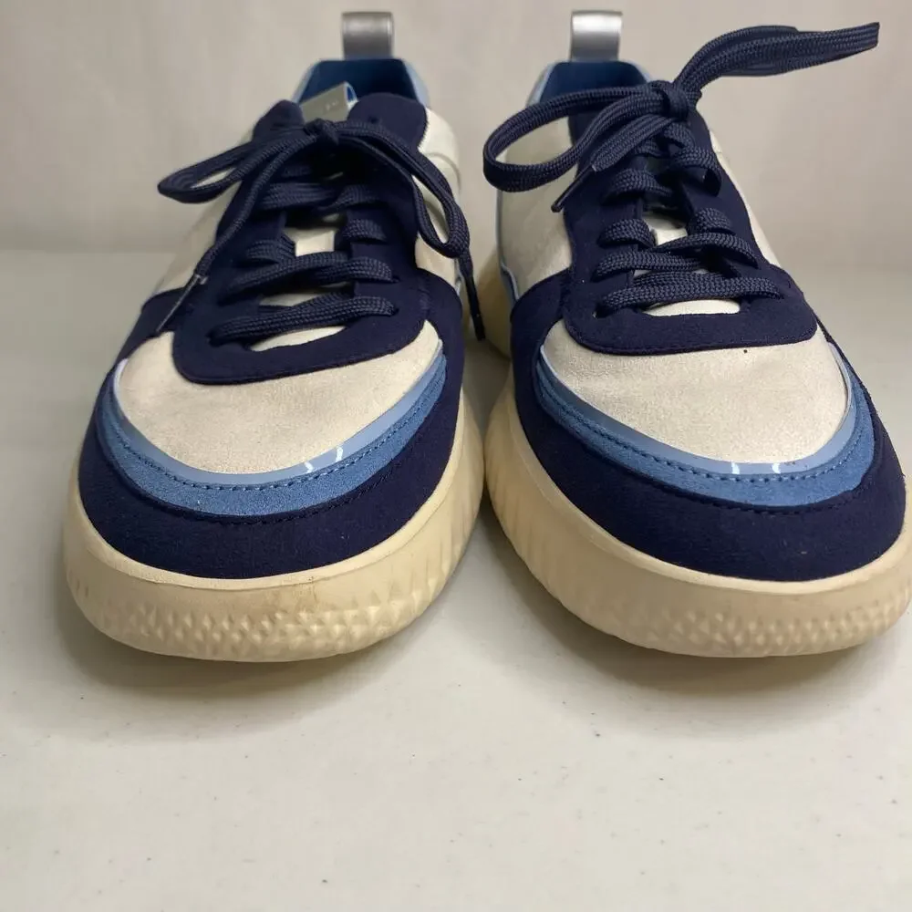 Cole Haan Women's Generation ZeroGrand II Court Sneakers Size 10.5 Blue White